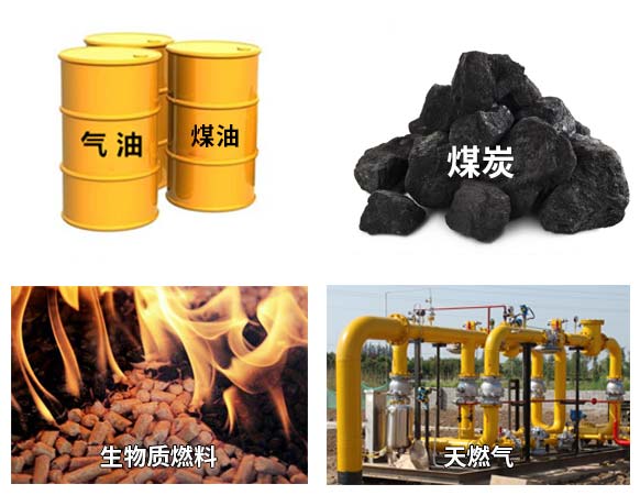 常見的熱源可以分為固體燃料、液體燃料、氣體燃料等