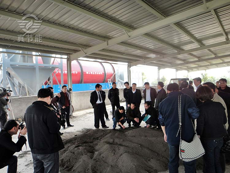 真節(jié)能客戶上門實地考察，試驗物料