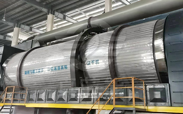 紙漿污泥烘干機(jī)運行現(xiàn)場