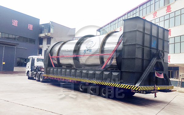 三筒活性污泥烘干機運輸發(fā)貨現場 三筒活性污泥烘干機運輸發(fā)貨現場